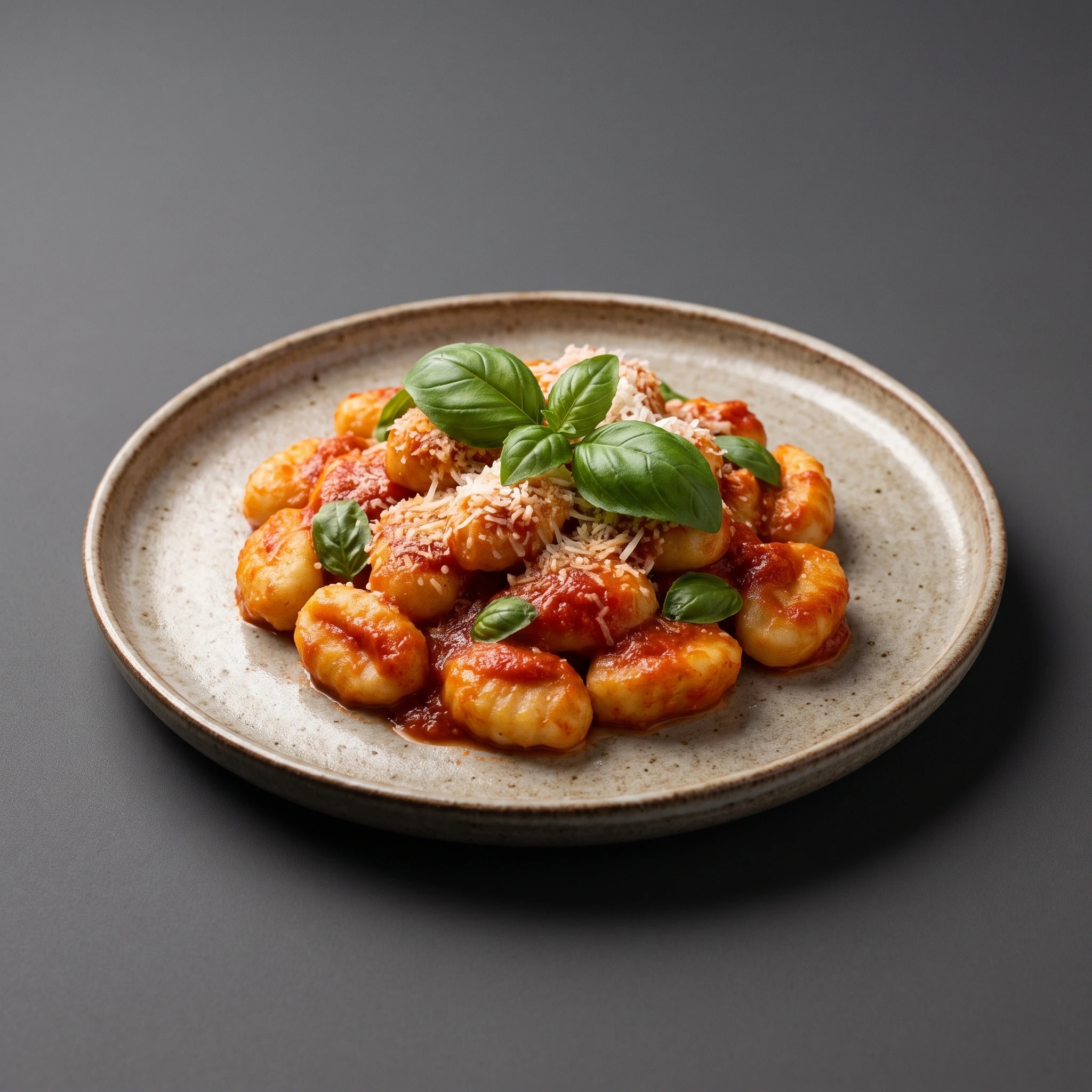 Gnocchi di patate al pomodoro e basilico
